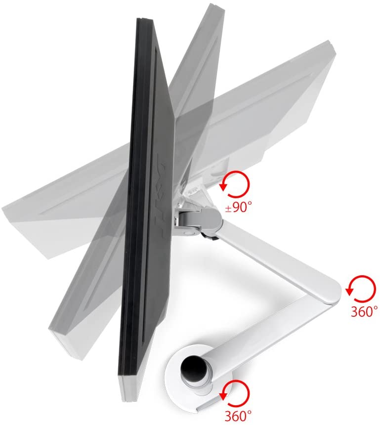 STAND DE MESA 1 MONITOR BRAZO EXTENDIDO - Imagen 4